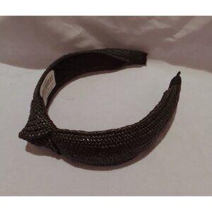 Findlay Rowe Raffia Black Headband